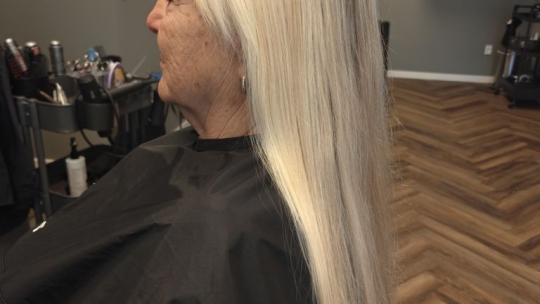 Lyst hår dameklip